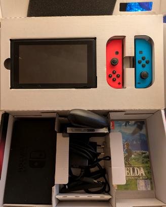 Nintendo switch+accessori+Zelda+volante