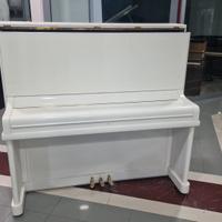 pianoforte verticale bianco 