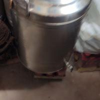 Serbatoio Inox da 50 Lt. con rubinetto .