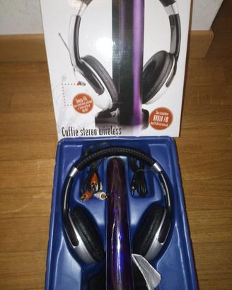 Cuffie stereo wireless come nuove