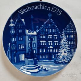 Piatto di Natale 1975 porcellana Germania 