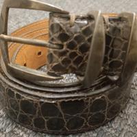 Cintura uomo Claudio Calestani  coccodrillo