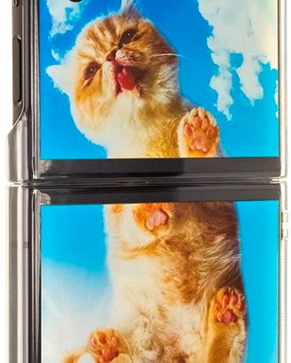 SAMSUNG Cover Toiletpaper per Galaxy Z Flip4, Cat