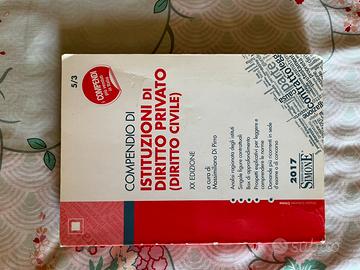 Compendio istituzioni di diritto privato