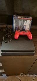 ps4 slim 1tb + controller + 4 giochi