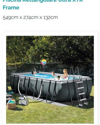 Piscina rettangolare ULTRA XTR FRAME