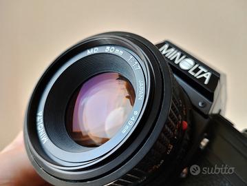 Minolta X300 con 50mm F1.7 come nuova