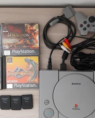 Console Playstation 1 più giochi 