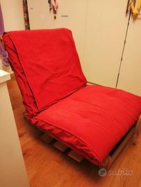 Futon divano letto singolo