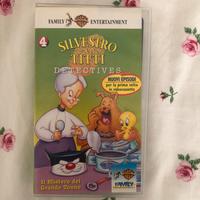 VHS Silvestro e Titti detectives 4