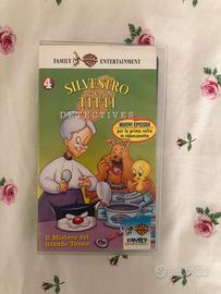 VHS Silvestro e Titti detectives 4