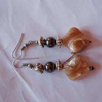 orecchini perle vintage 