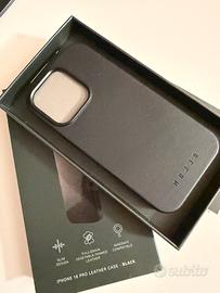 Cover/custodia in pelle Mujjo iPhone 16 Pro