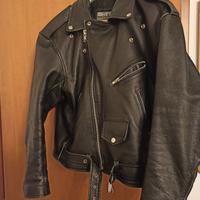 Chiodo. Giaccia di vera pelle. Taglia L