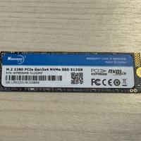SSD Nvme 512GB Wodposit M.2 PCIe Gen3x4