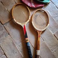 racchette vintage. Wilson e Dunlop