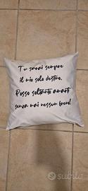 Cuscino con stampa