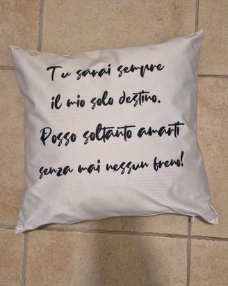 Cuscino con stampa
