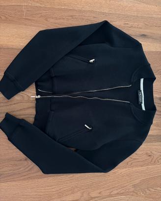 Maglioncino nero twuin set  con zip