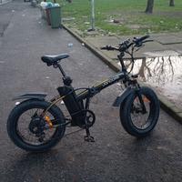 fat bike elettrica pieghevole