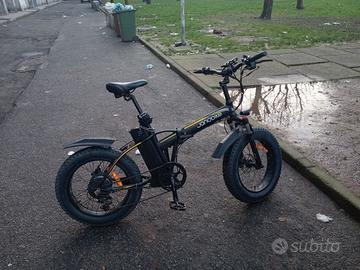 fat bike elettrica pieghevole