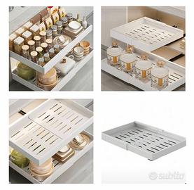 Organiser armadietto estensibile e scorrevole