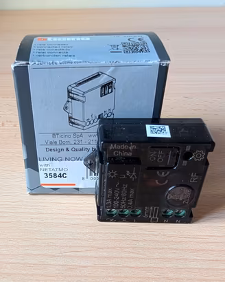 🔥 BTicino 3584C Relè Luci Connesso Smart - Nuovo