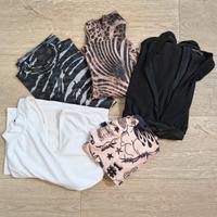 lotto shein: 4 vestiti e 1 maglietta tutto manica