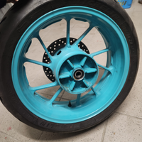 Cerchio posteriore mt-07 + gomma michelin road 5