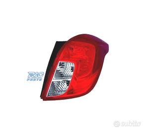 FANALE DESTRO PER OPEL MOKKA 12-16 BIANCO ROSSO