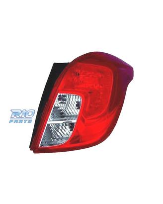 FANALE DESTRO PER OPEL MOKKA 12-16 BIANCO ROSSO