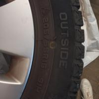 Cerchi e gomme  M+S  Audi A3 