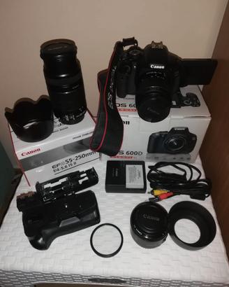 600d kit Canon 18 55 - 55 250 - 50 f1. 8