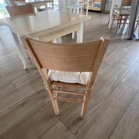 30 sedie in legno massello