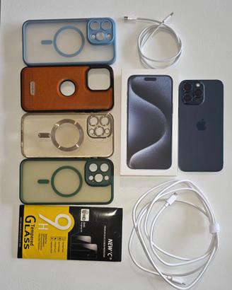 Apple iPhone 15 Pro Max 512GB + Accessori