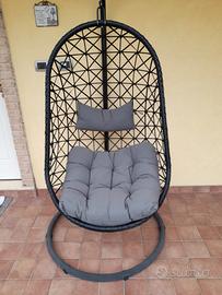 Sedia a Dondolo Poltrona Sospesa Pensile