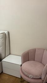 Poltrona velluto da sala