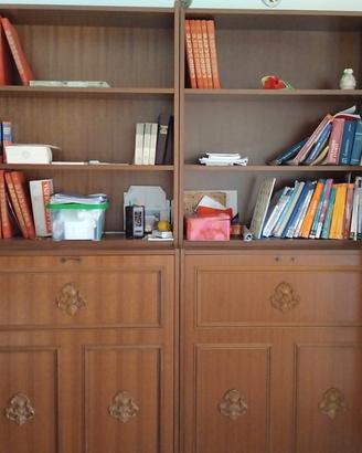 Libreria armadio e letto 