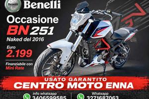 Benelli BN 251 - 2016 Guidabile con Pat. A 2