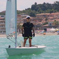 Laser barca a vela