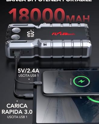 Avviamento Batteria Booster (9.0