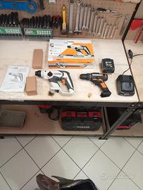 tassellatore+avvitatore 18 volt