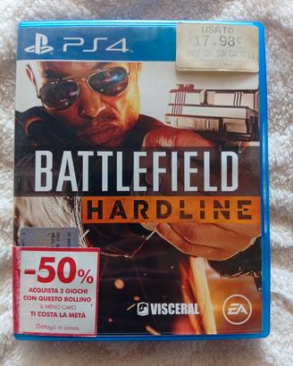 Battlefield hardline per PS4