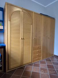 camera per bambini in legno