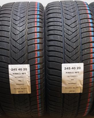 4 GOMME 245 40 20 PIRELLI RFT BR749