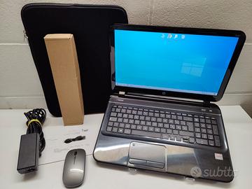 Notebook HP AMD SSD 240GB Ram 8GB HD Borsa Mouse
