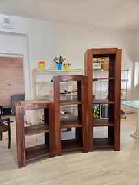 set 6 mobili in legno 