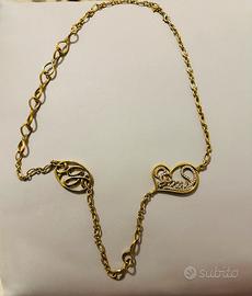 Collana dorata GUESS