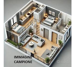 BATTISTINI - TRILOCALE con SPESE COMPRESE