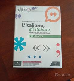 Libro scuola superiore "L'italiano, gli italiani"